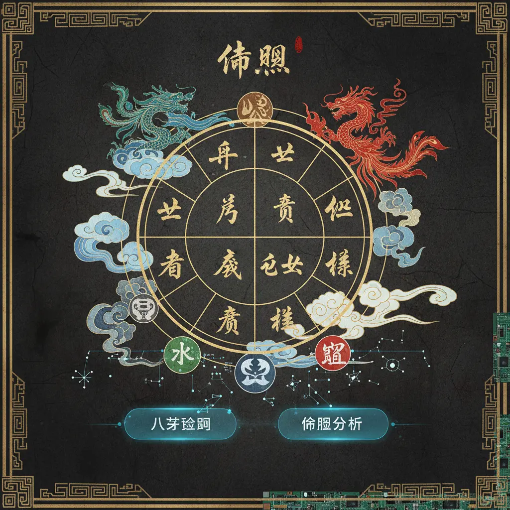 八字查詢 - 命盤分析