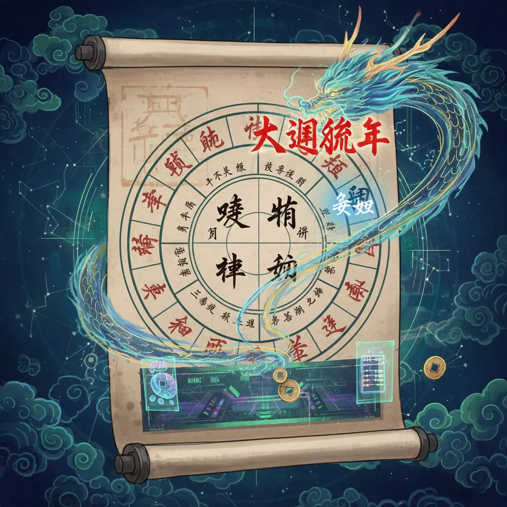 八字 命盤 - 大運流年