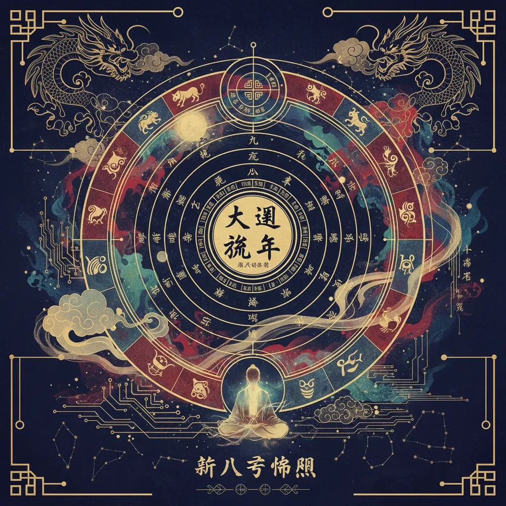 算八字命盤 - 大運流年