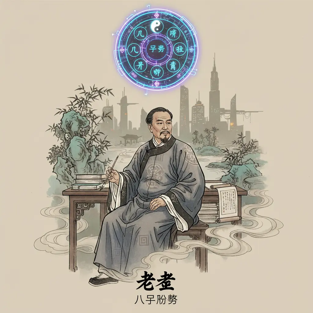 八字分數 - 老舍