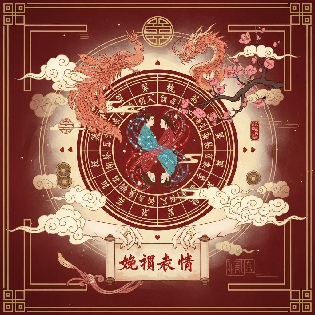 算八字命盤 - 婚姻愛情