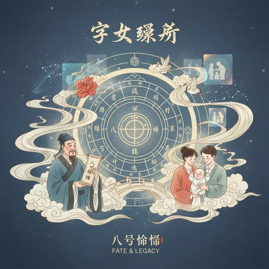 八字命盤 - 子女緣份