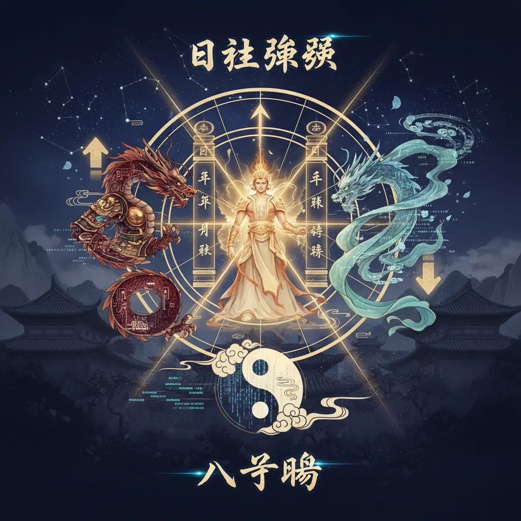 八字盤 - 日主強弱