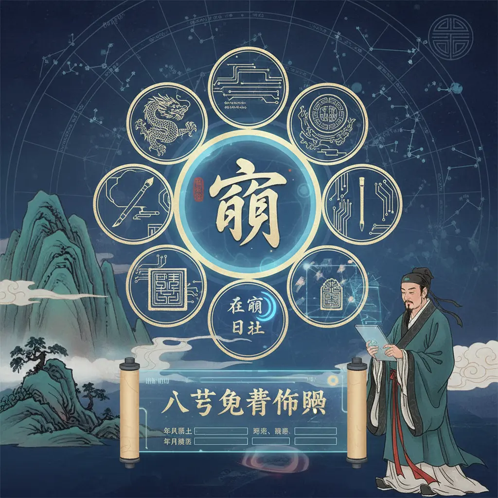 八字免費命盤 - 正官格