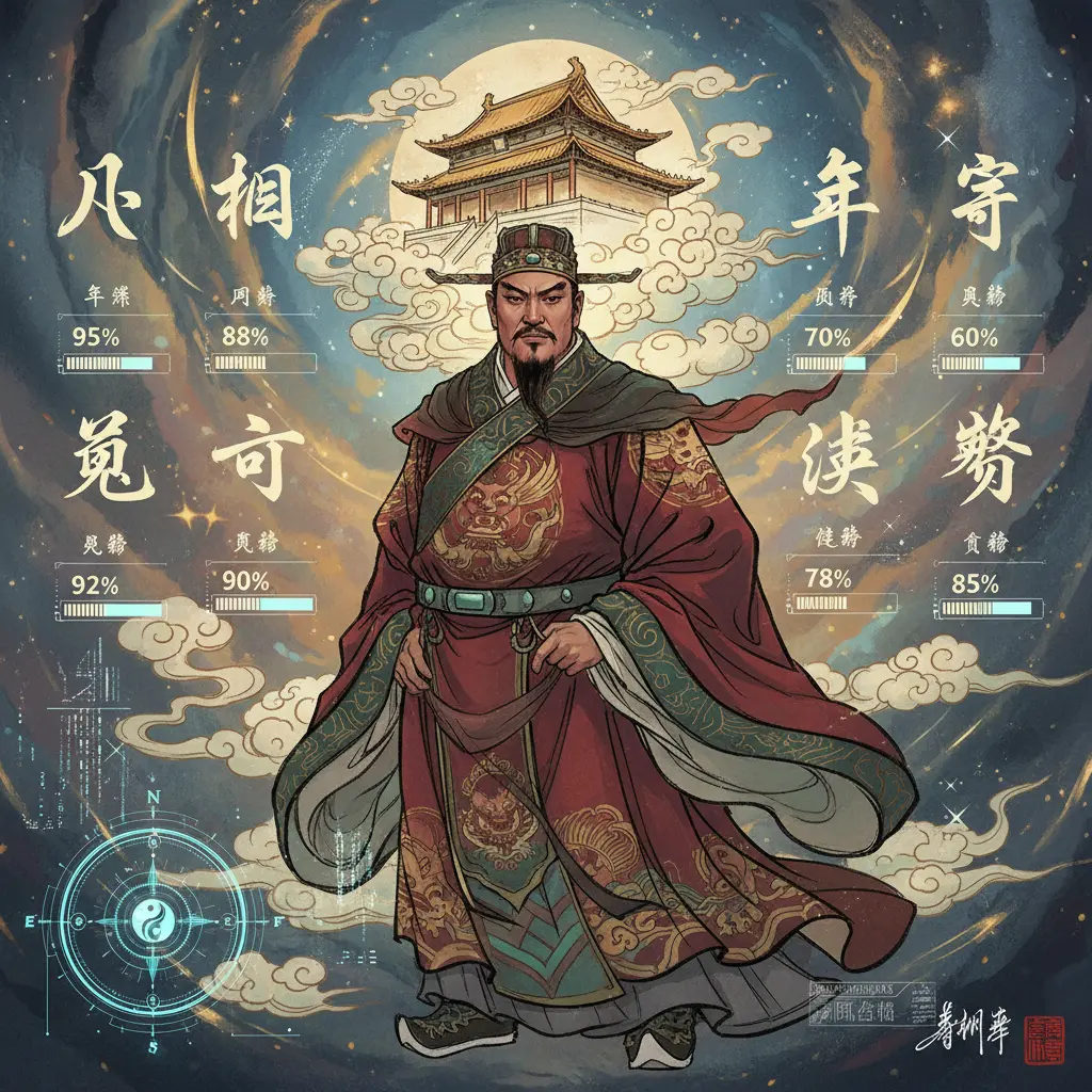 八字分數 - 朱元璋