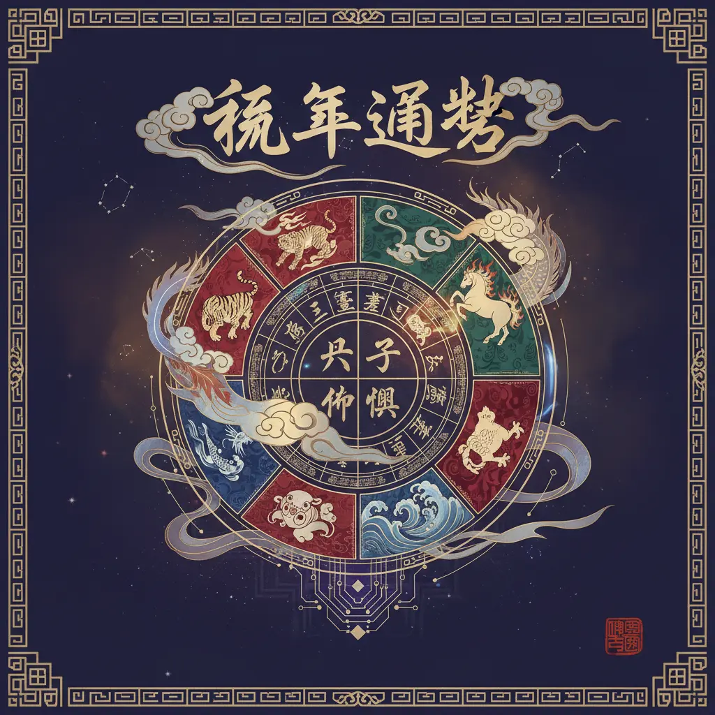 算八字命盤 - 流年運勢