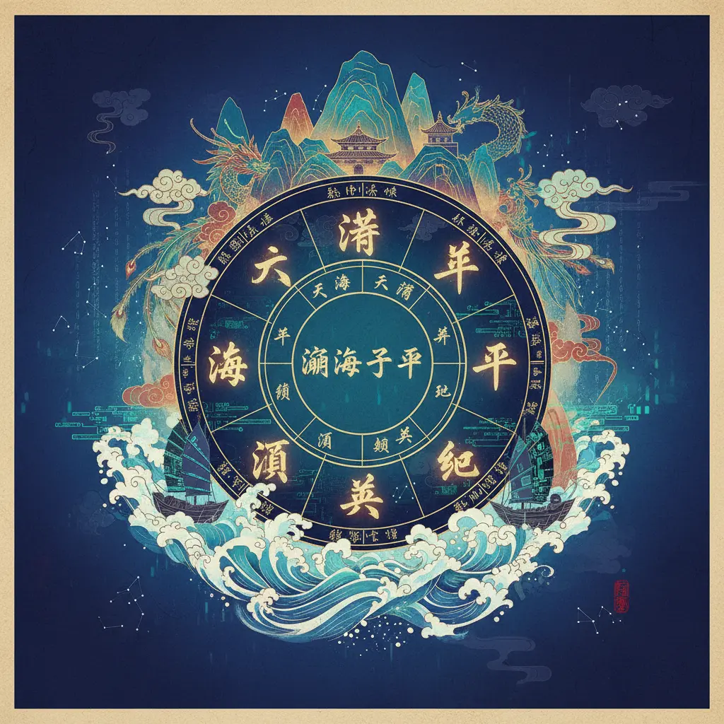 八字盤 - 淵海子平