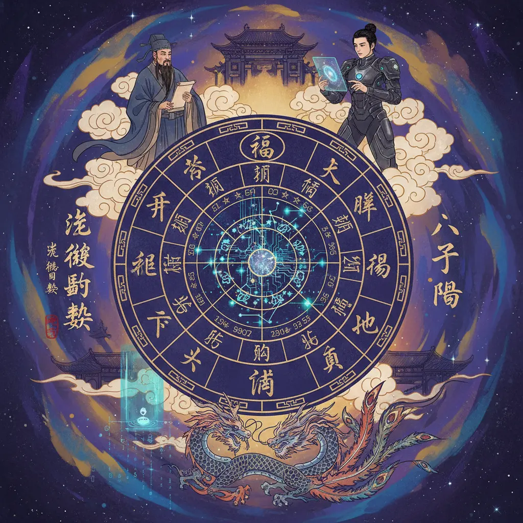 八字盤 - 紫微鬥數