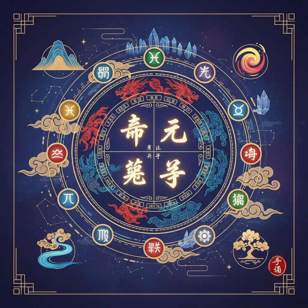 命盤八字 - 命盤