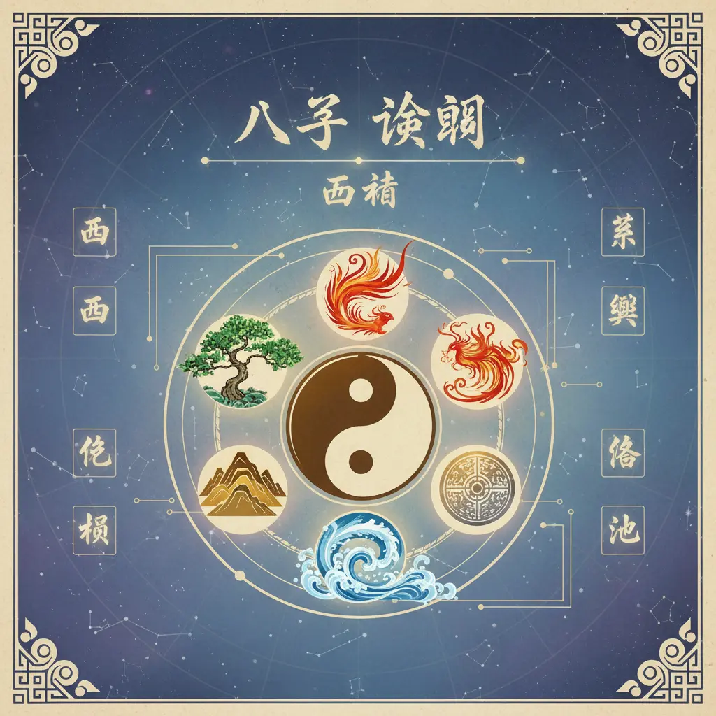 八字 查詢 - 五行