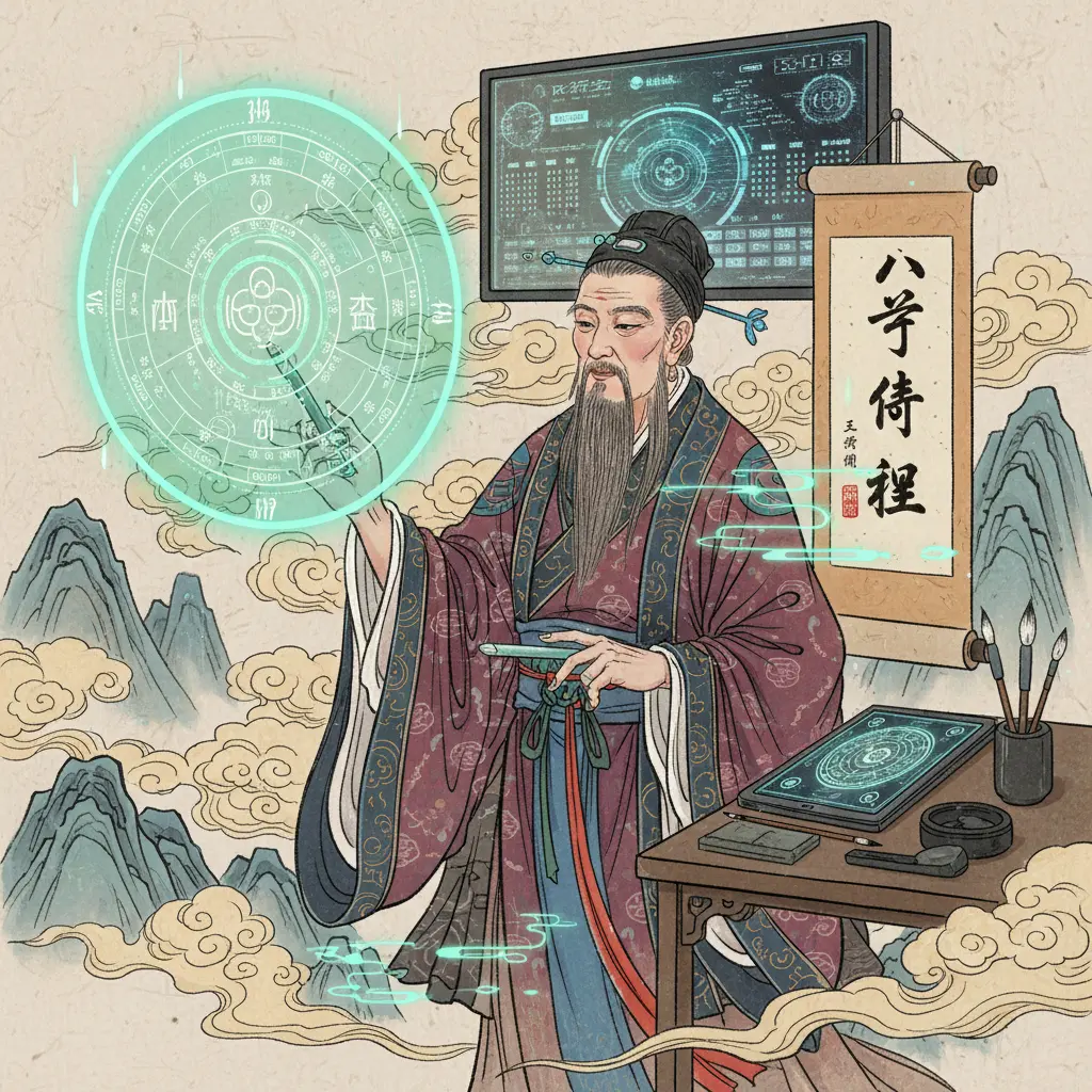 算八字命盤 - 算命師