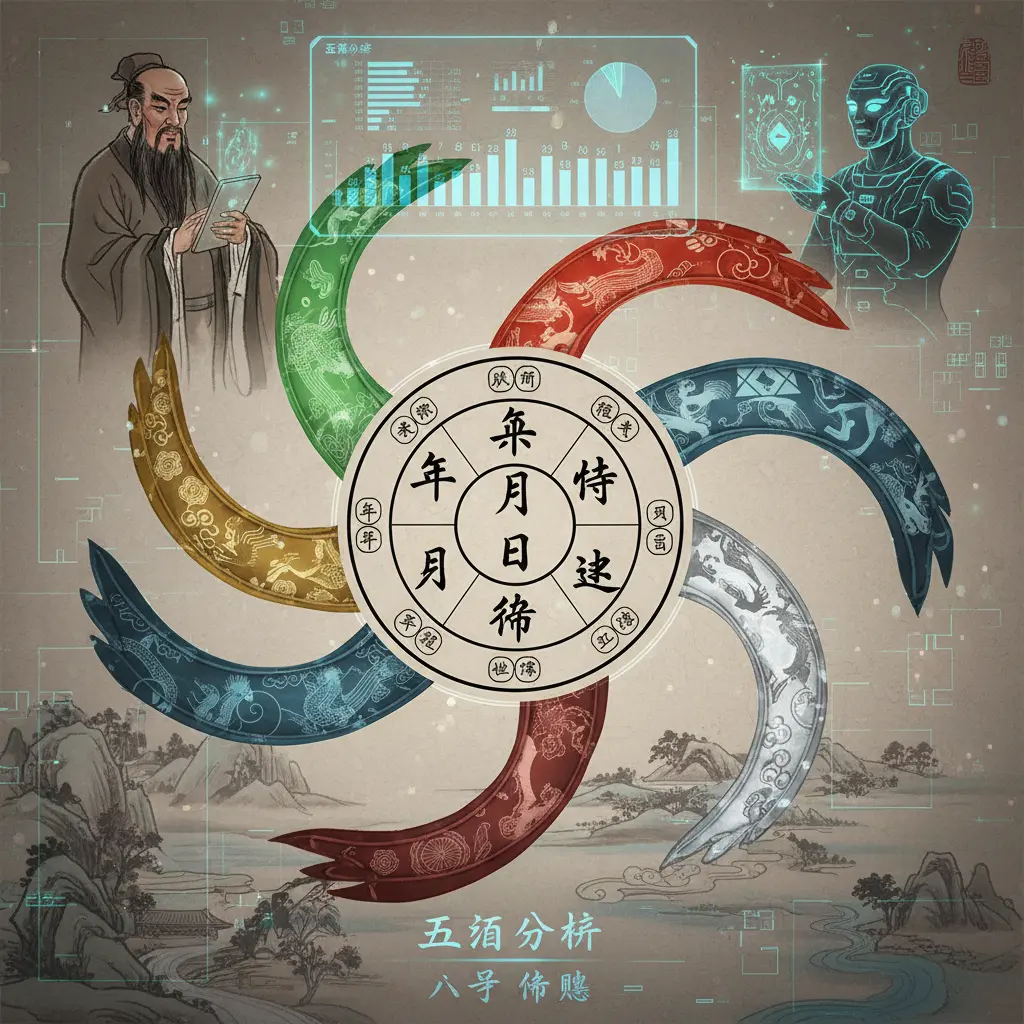 八字 命盤 - 五行分析