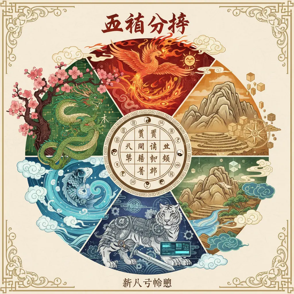 算八字命盤 - 五行分析