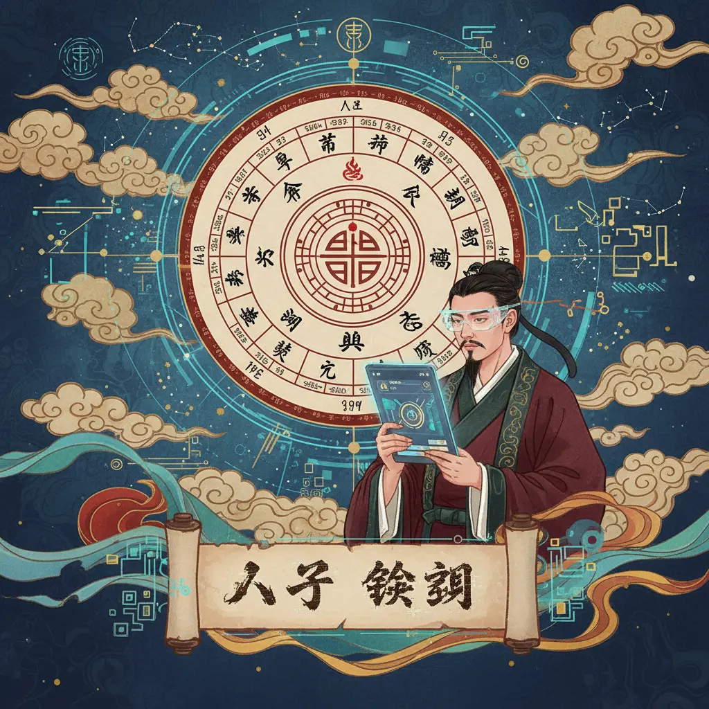 八字 查詢 - 八字命盤