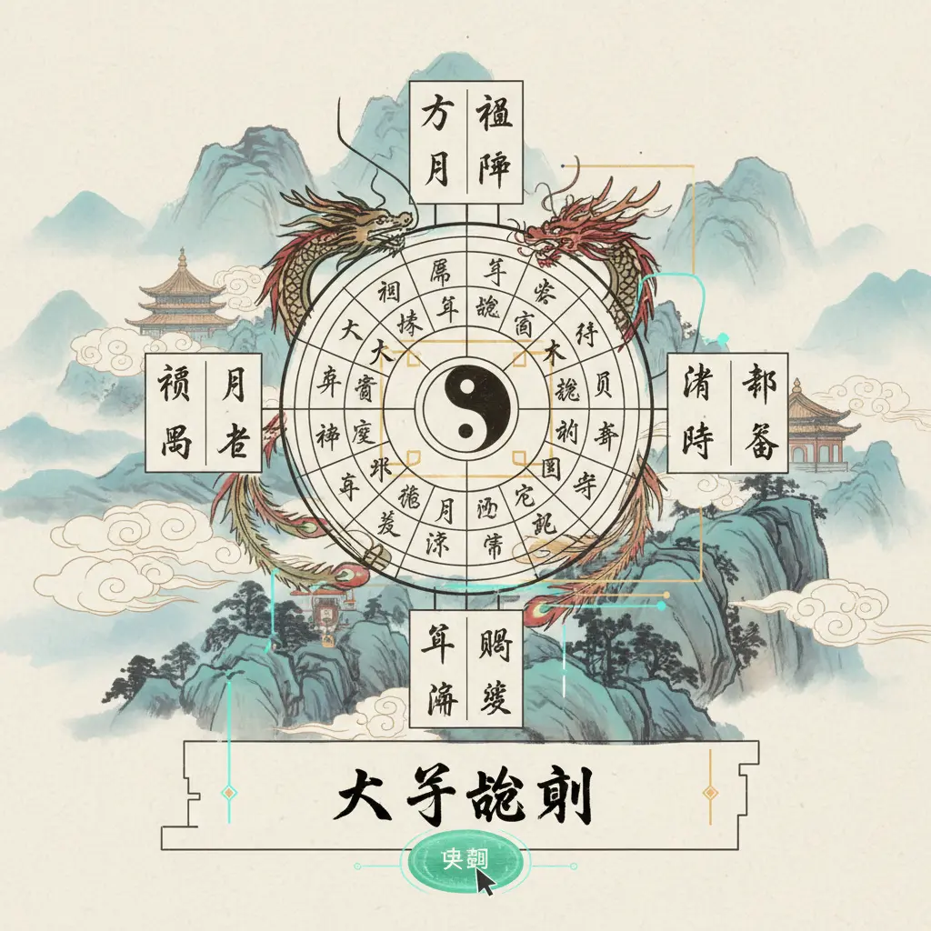 八字 查詢 - 八字排盤