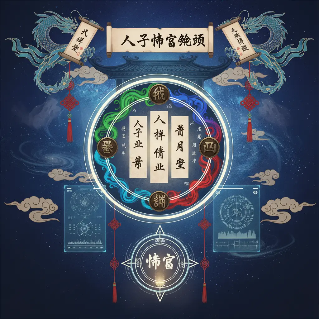 八字命宮查詢 - 八字排盤