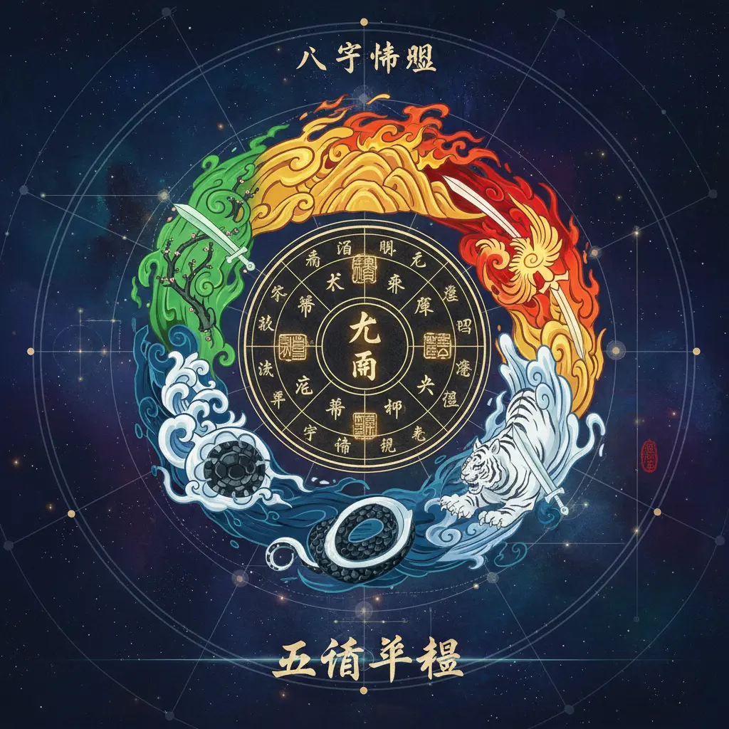 八字命盤 - 五行平衡