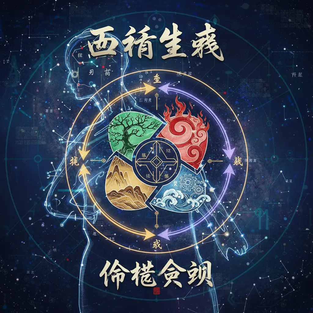 命格查詢 - 五行生剋