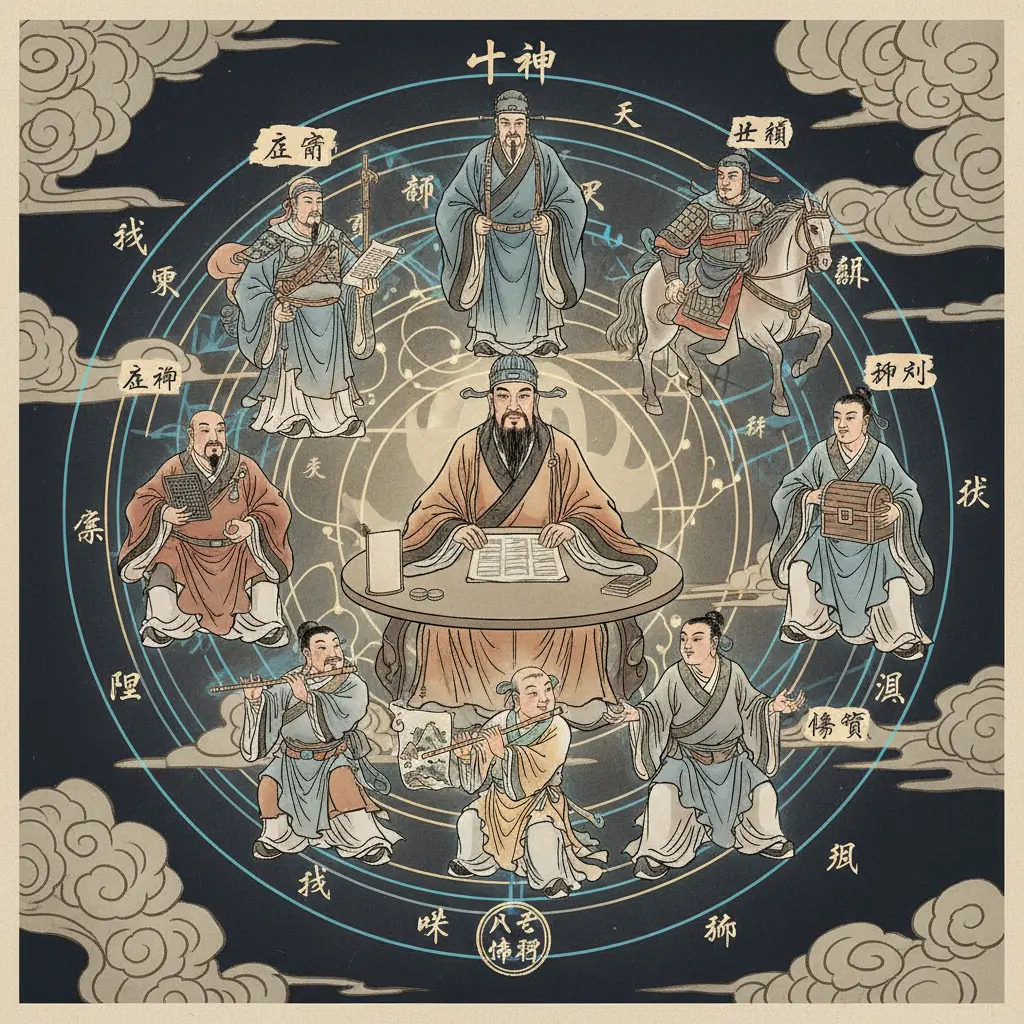 八字命評 - 十神